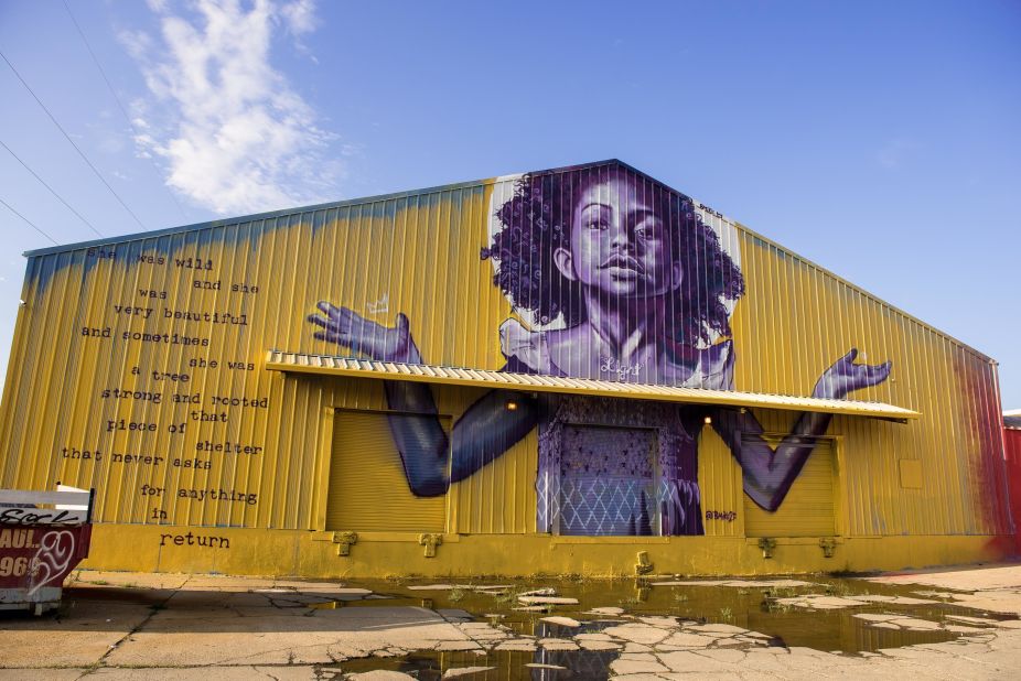 Studio BE houses graffiti muralist Brandan "Bmike" Odums' one-man show, "Ephemeral Eternal," in a 35,000-square-foot warehouse in the Bywater neighborhood. 