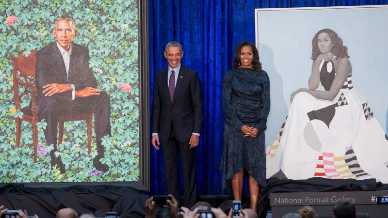 Obamas Official Portraits Unveiled Cnn Politics 7549