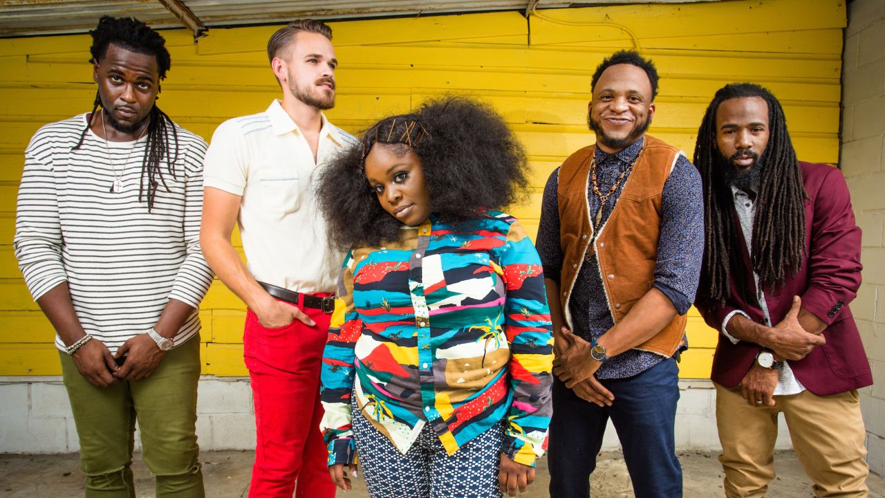 Tarriona "Tank" Ball (center), of Tank and the Bangas: "New Orleans is just like your grandma."