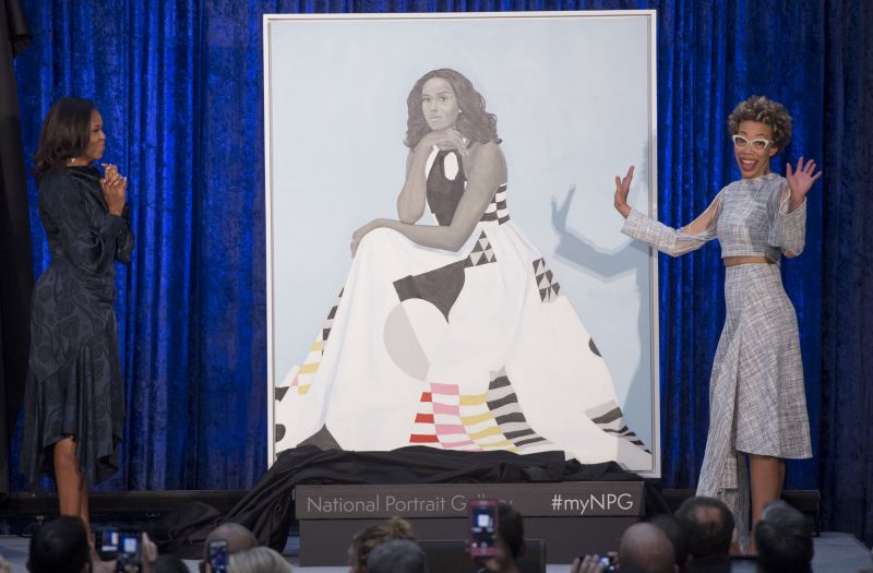 Smithsonian moves Michelle Obama portrait due to high volume of