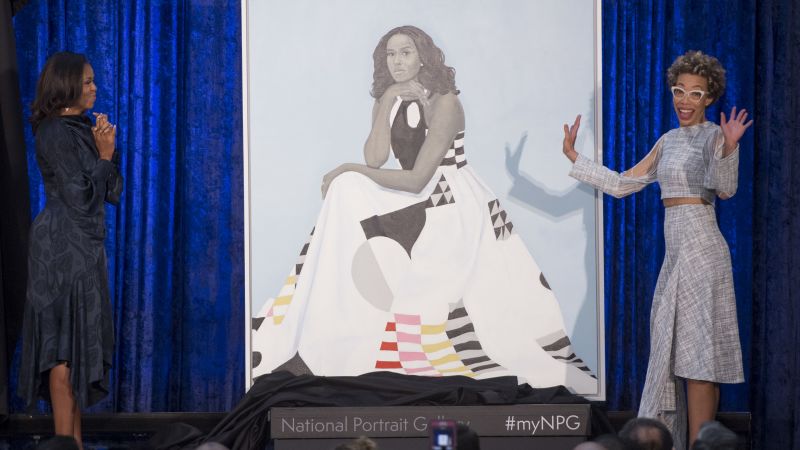 Michelle Obamas Official Portrait Looks Nothing Like Her Cnn Politics 0309