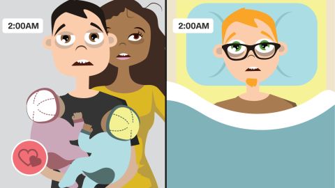 singles vs married updated graphics sleep