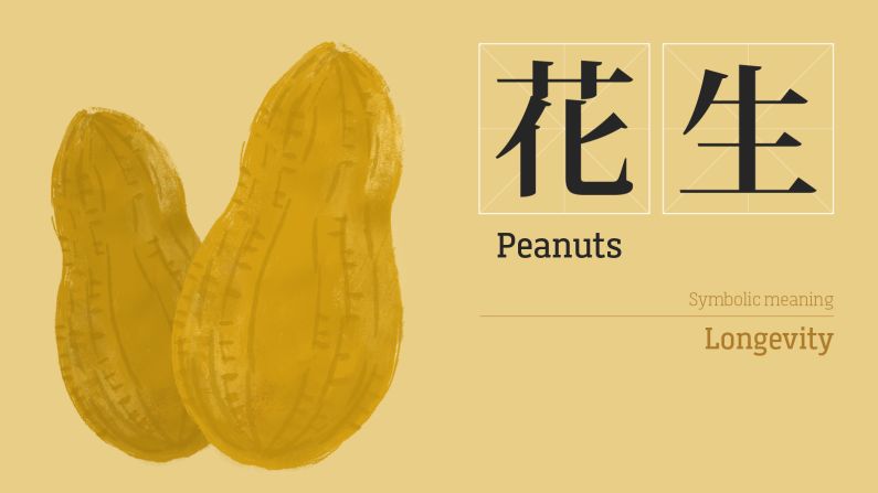 <strong>Peanuts: </strong>Thanks to their high nutritional value, peanuts are also nicknamed "the fruit of longevity."