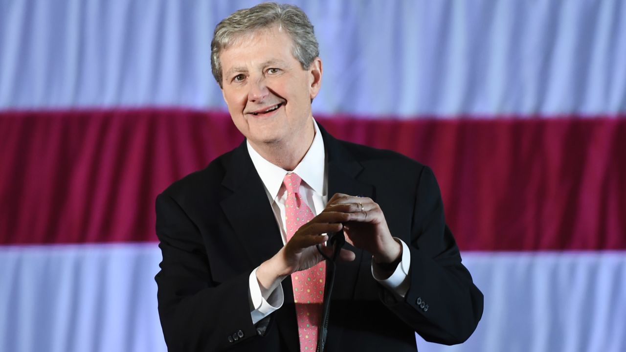 The US Senator always ready with a one-liner