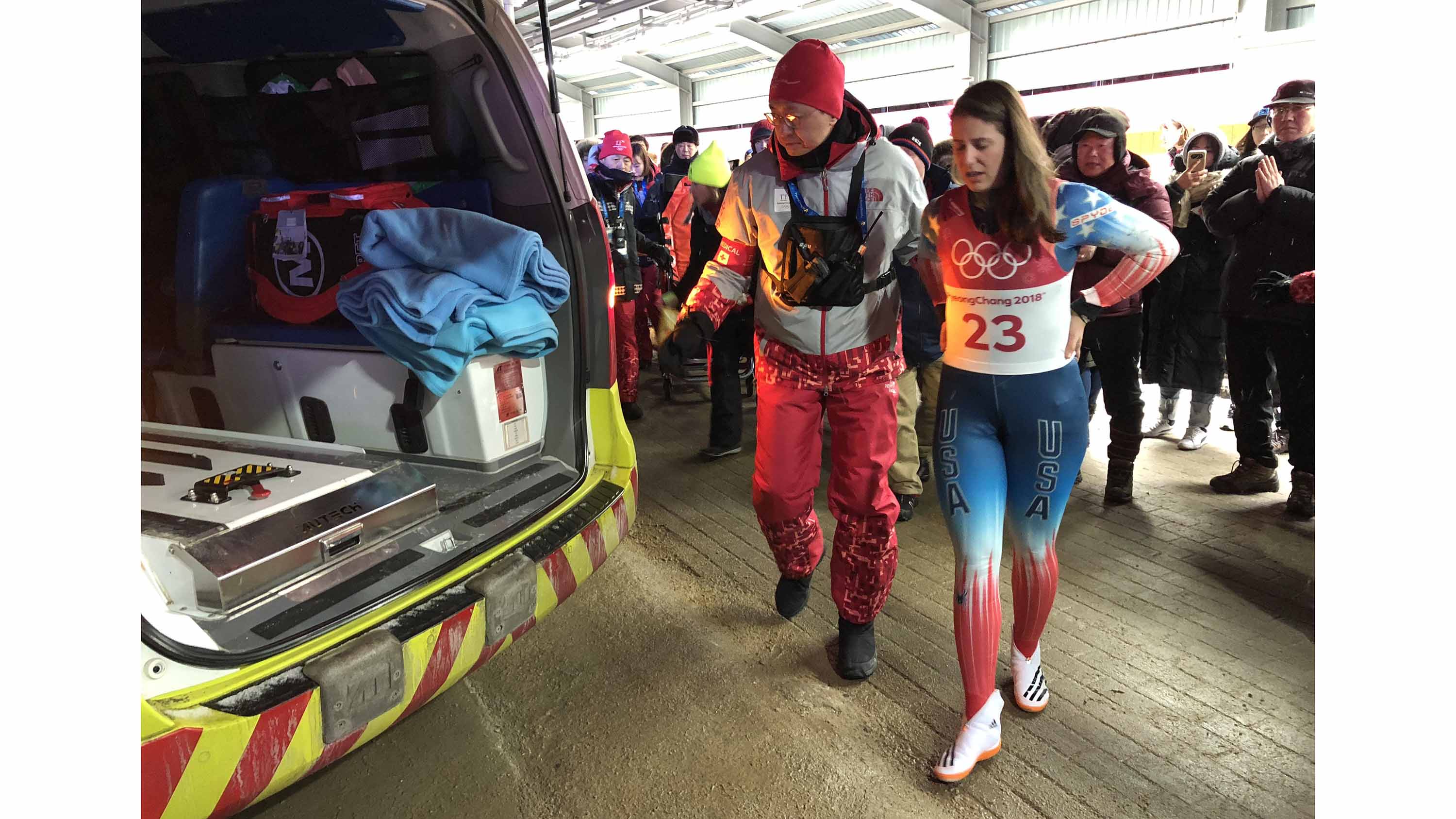 Emily Sweeney's luge crash stuns Olympic crowds | CNN