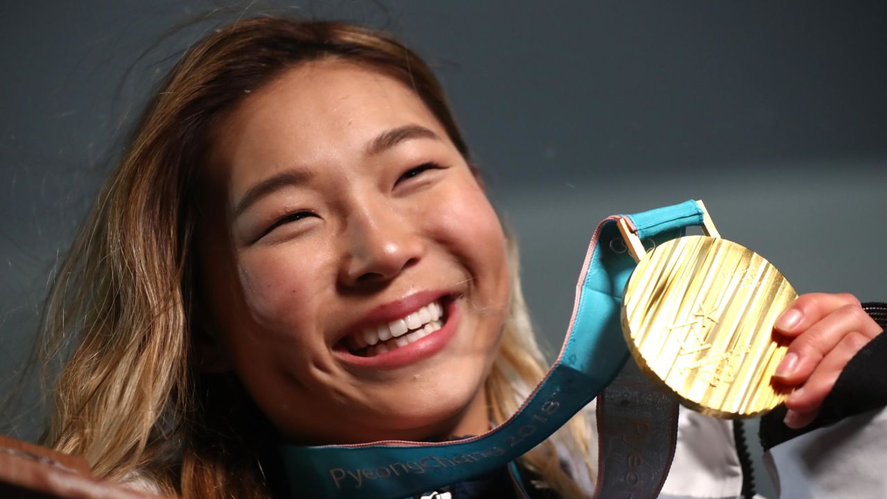 Teenager Kim won snowboarding halfpipe gold in Pyeongchang.