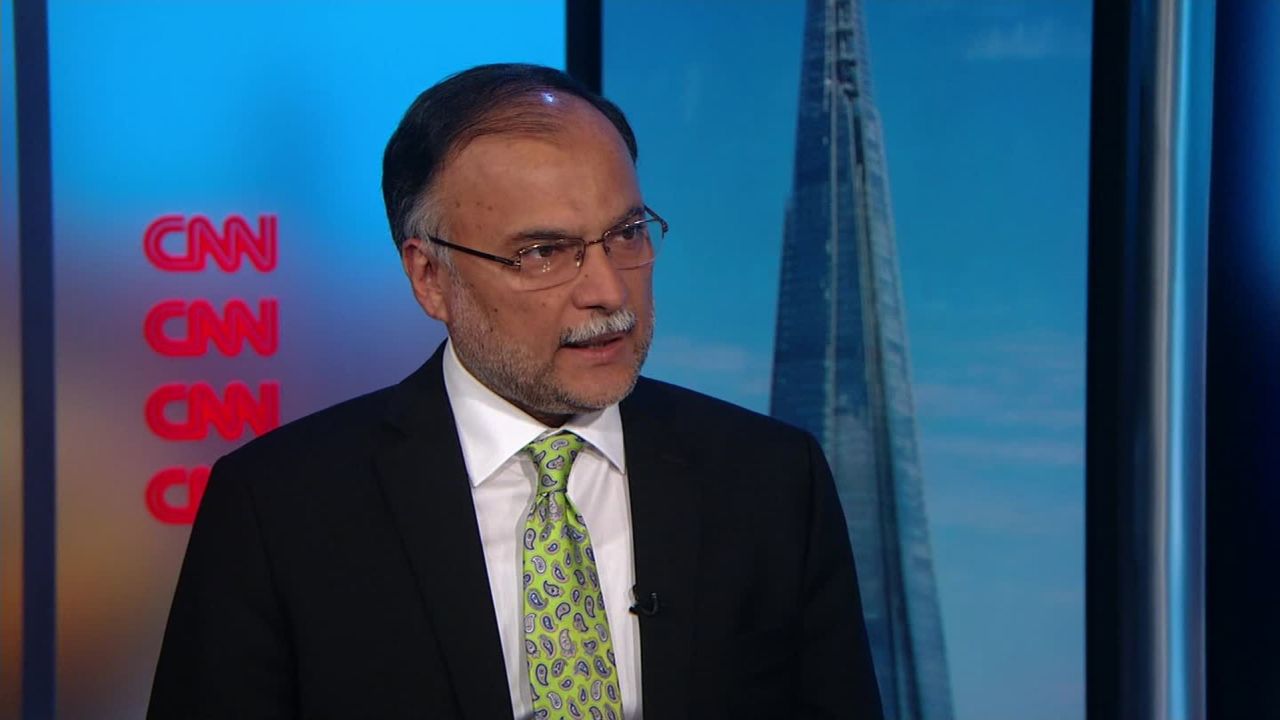 Pakistan's Interior Minister Ahsan Iqbal is recovering after being injured in an attack