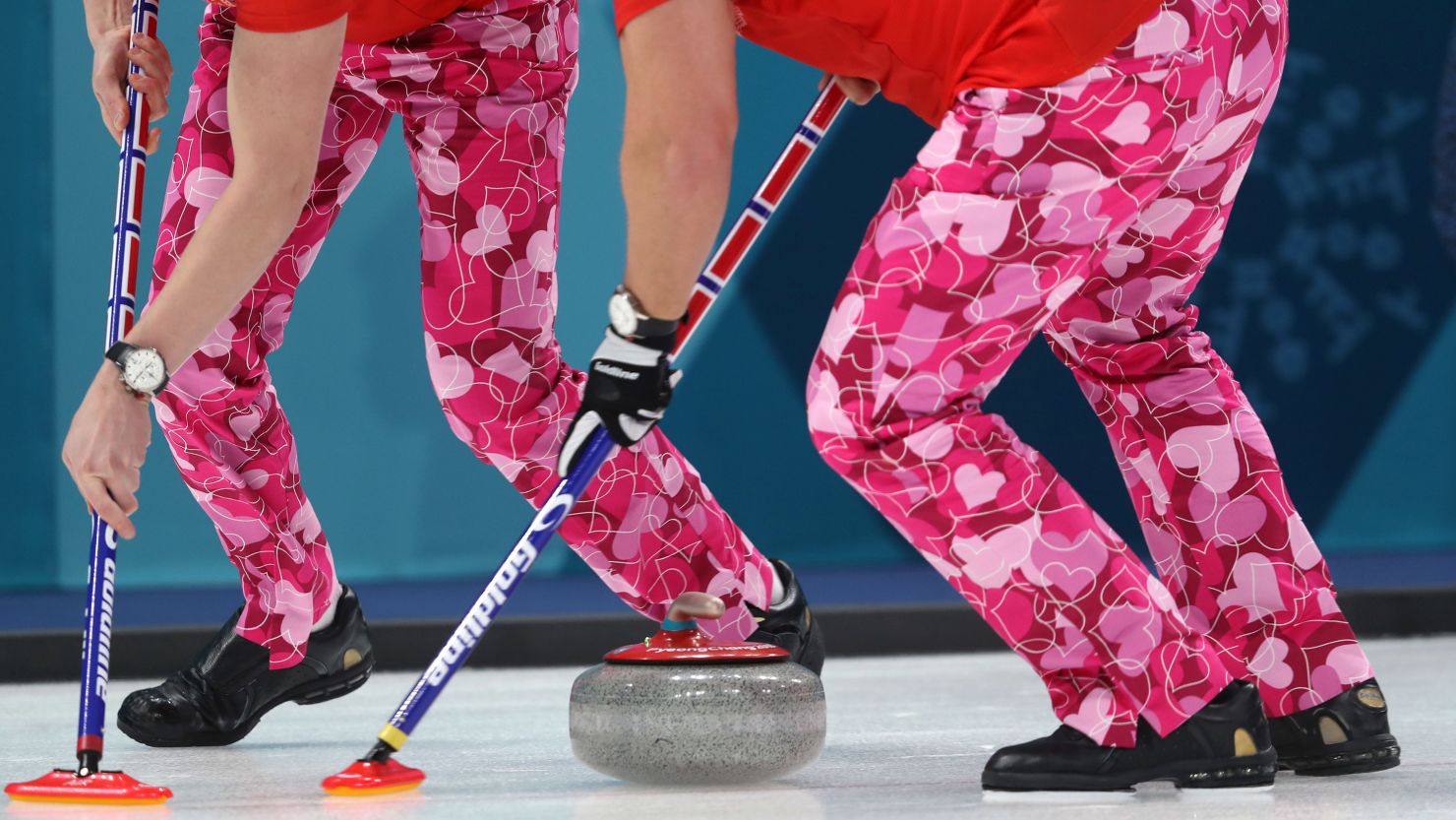 Cancel your relationship. The Norwegian curling team is your