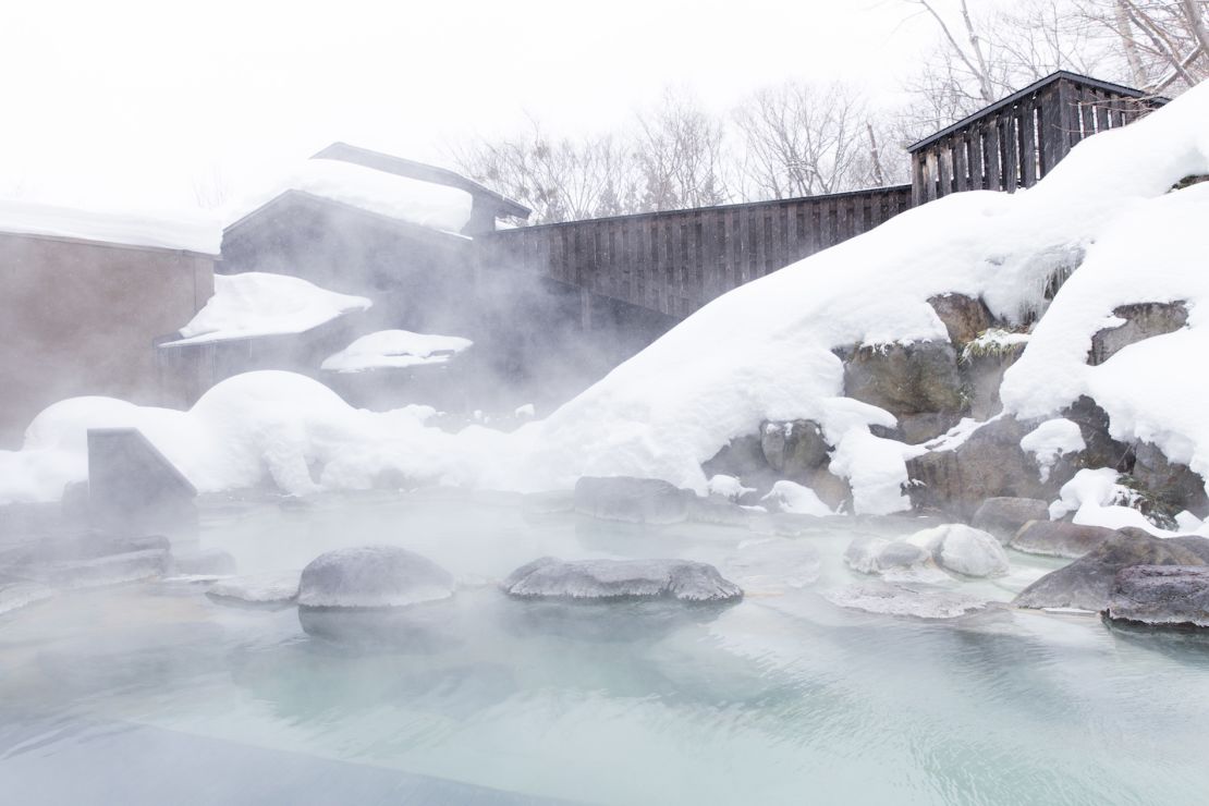 Zao Onsen has public hot spring bath houses, though many of the area's hotels offer in-house onsen facilities. 