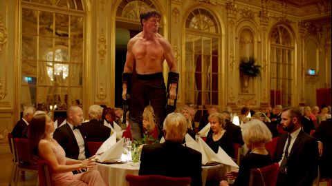 Terry Notary as performance artist Oleg in "The Square."