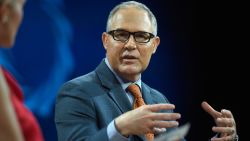 NEW YORK, NY - SEPTEMBER 19:  Scott Pruitt, administrator of U.S. EPA speaks at The 2017 Concordia Annual Summit at Grand Hyatt New York on September 19, 2017 in New York City.  (Photo by Riccardo Savi/Getty Images for Concordia Summit)