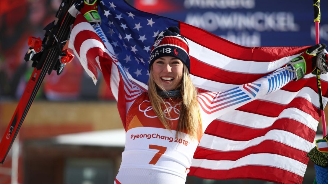 Shiffin is just the third American skier to win two Olympic gold medals. (Ezra Shaw/Getty Images)