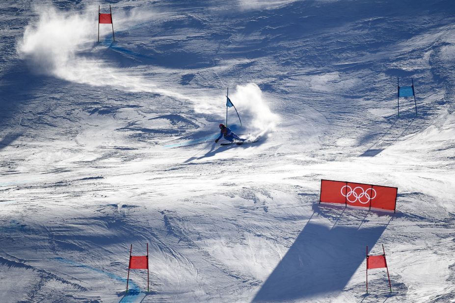 Italy's Federica Brignone took bronze, becoming the first Italian woman in 16 years to win an alpine skiing medal.