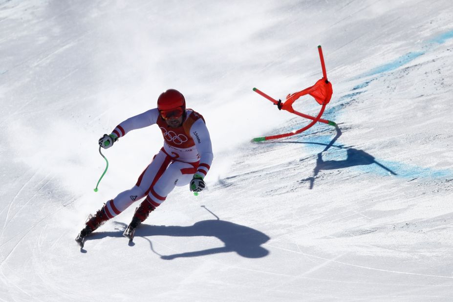 Austrian superstar Marcel Hirscher won his first Olympic gold in the alpine combined on day four. The 28-year-old has competed in three Winter Games but his previous best was a silver in Sochi. 