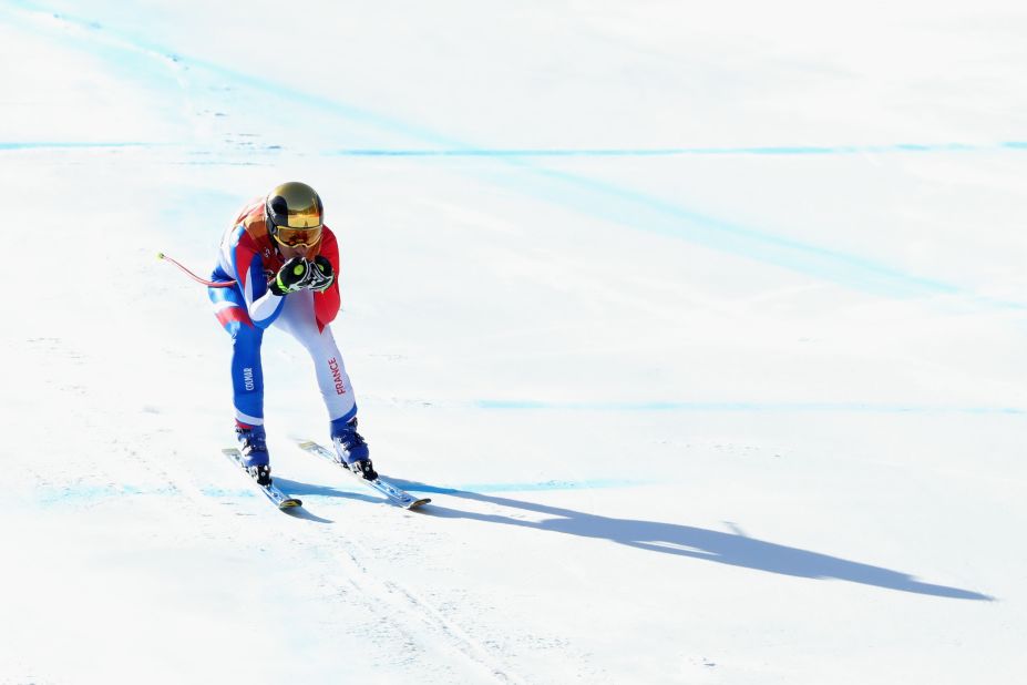 Another Frenchman Victor Muffat-Jeandet won bronze -- a pleasant surprise after recording the 29th fastest time in the opening downhill leg. 