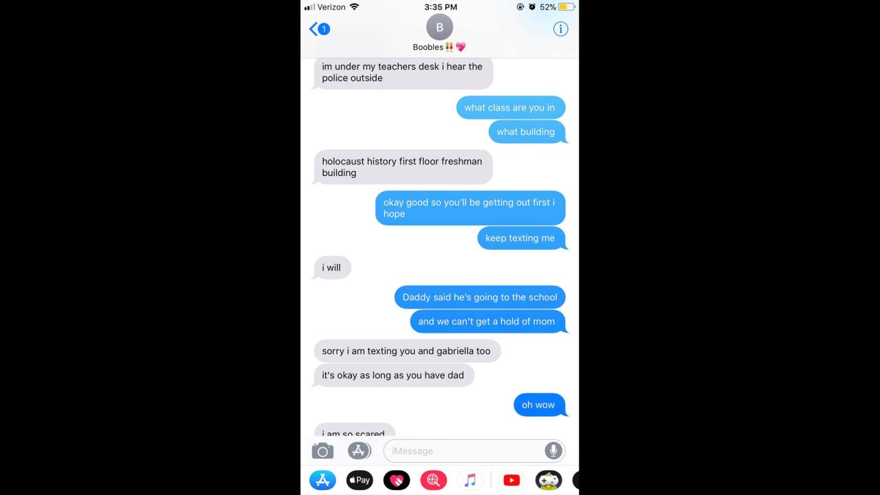 05 florida school shooting text messages