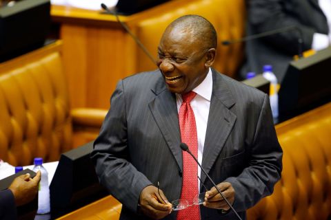 2018. South Africa welcomed wealthy former businessman Cyril Ramaphosa as its new president on February 15, 2018. 