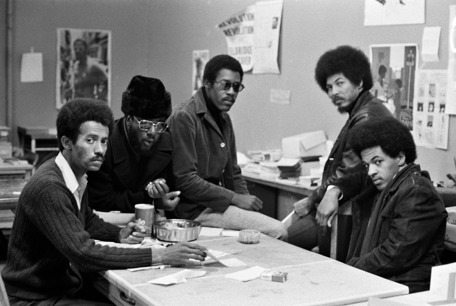 "Black Panther Headquarters, San Francisco, California" (1970)