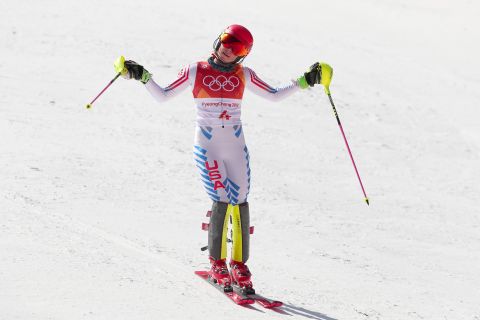 A big upset in the women's slalom, where US favorite Mikaela Shiffrin, the defending champion, missed out on a medal a day after winning gold in the giant slalom. 