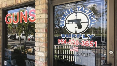 Sunrise Tactical, the gun store in Coral Springs, Florida, that sold a gun to Nikolas Cruz. 