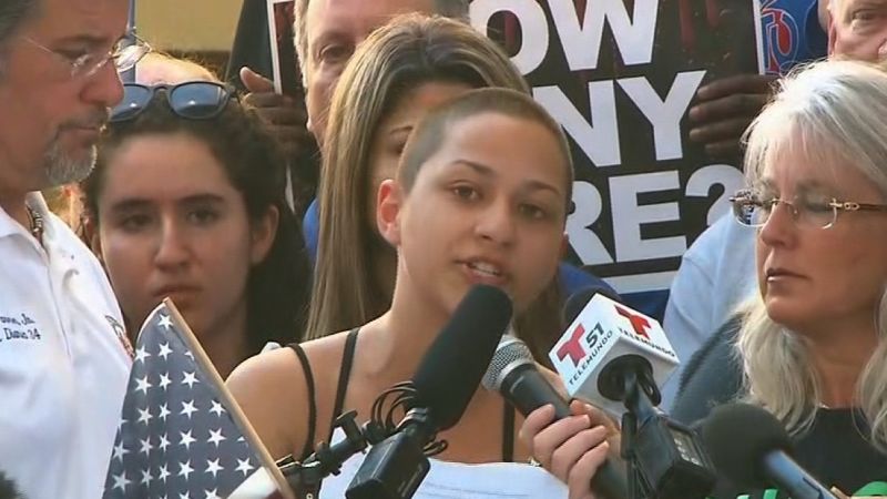 CNN | Florida student Emma Gonzalez to lawmakers and gun advocates: âWe call BSâ | CNN