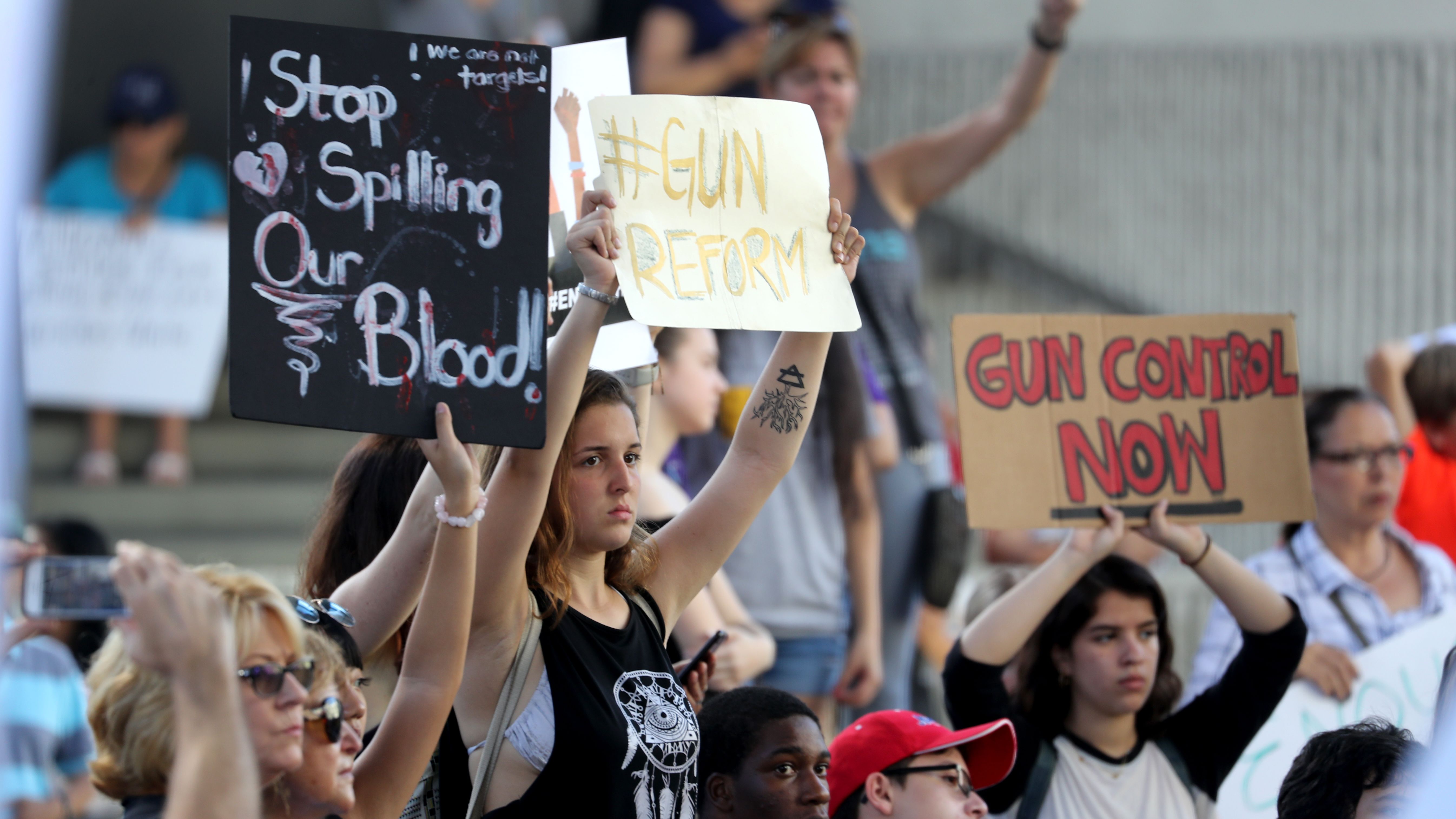 anti gun control protests