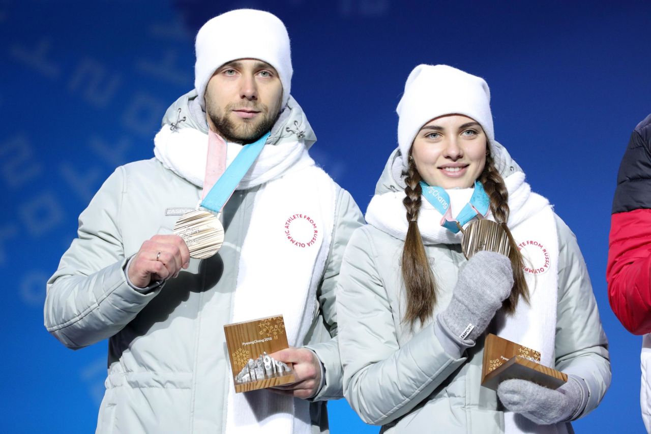 Following Russia's doping scandal, the country was banned from the Winter Olympics, with 169 of their athletes allowed to compete as neutrals. But, in a shocking turn of events, two of Team OAR's curlers -- husband and wife -- were stripped of their bronze medals after one of them, Aleksandr Krushelnitckii, tested positive for the banned substance meldonium.