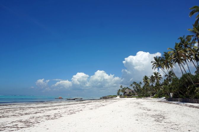 <strong>Zanzibar: </strong>While it's filled with many beautiful beaches, Matemwe in northeast Zanzibar is considered one of the most idyllic.