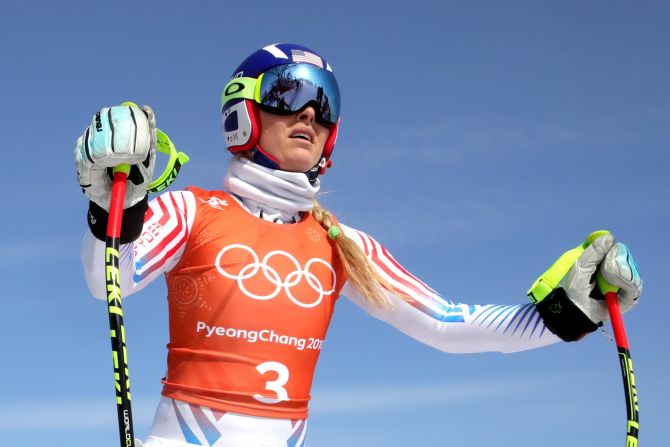 It was the last Olympics for American Lindsey Vonn, the most successful women's ski racer of all time. <a href="index.php?page=&url=http%3A%2F%2Fwww.cnn.com%2F2018%2F02%2F17%2Fsport%2Flindsey-vonn-super-g-julie-foudy-intl%2Findex.html">She was denied gold in her signature event, the downhill, walking away with bronze.</a> She failed to complete her last Olympic race, after missing a gate in the slalom.