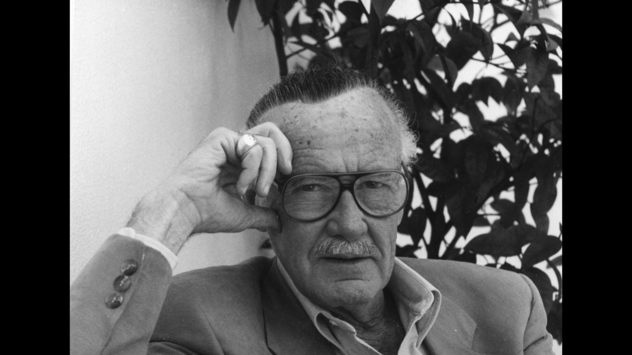 Lee in 1993. He became Marvel's publisher in 1972.