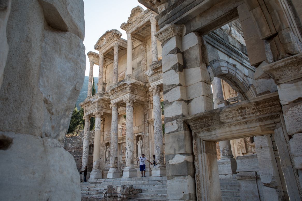 From the Romans to Byzantines to Ottomans and everyone in between, the Anatolian peninsula contains the legacies of a number of empires. The Library of Celsus in the ancient Greek city of Ephesus in modern day Izmir. Once a key locale for Greece on Asia Minor, the city in western Turkey has origins dating back to the 7th century BC. 