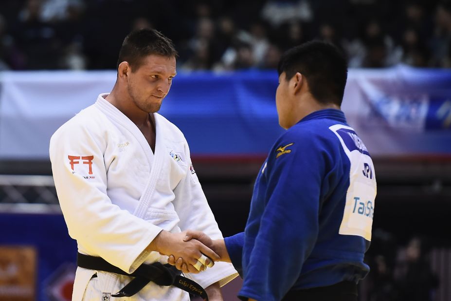 The Czech was eventually beaten by home favorite Yusei Ogawa -- but only after a whopping 14 minutes of golden score. "It was my first competition in a long time since injury," says Krpalek. "Of course I regret I couldn't pull off victory having been out there for so long, but it's sport. You win some, you lose some."