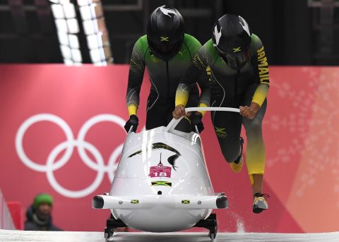The Jamaican women bobsled team made their Olympic debut at PyeongChang, 30 years after the men's team captured hearts around the world, inspiring the movie, "Cool Runnings."