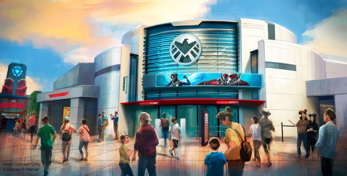 <strong>Marval mania: </strong>It will be the park's second Marvel ride, following last year's Iron Man Experience, and part of an entire Marvel-themed area under development in Tomorrowland.  