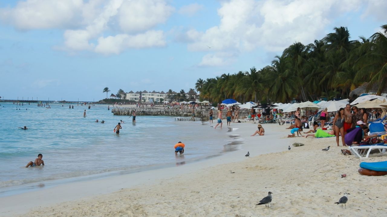 Isla Mujeres's beautiful beaches have been drawing travelers for a long time.
