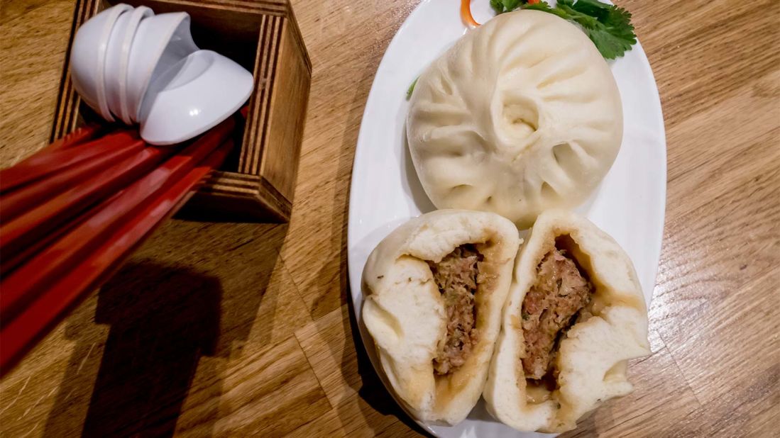 <strong>Baozi Inn:</strong> Buns, noodles and dumplings are on the menu at Newport Court's Baozi Inn. It's a Sichuan joint so things get pretty spicy. 