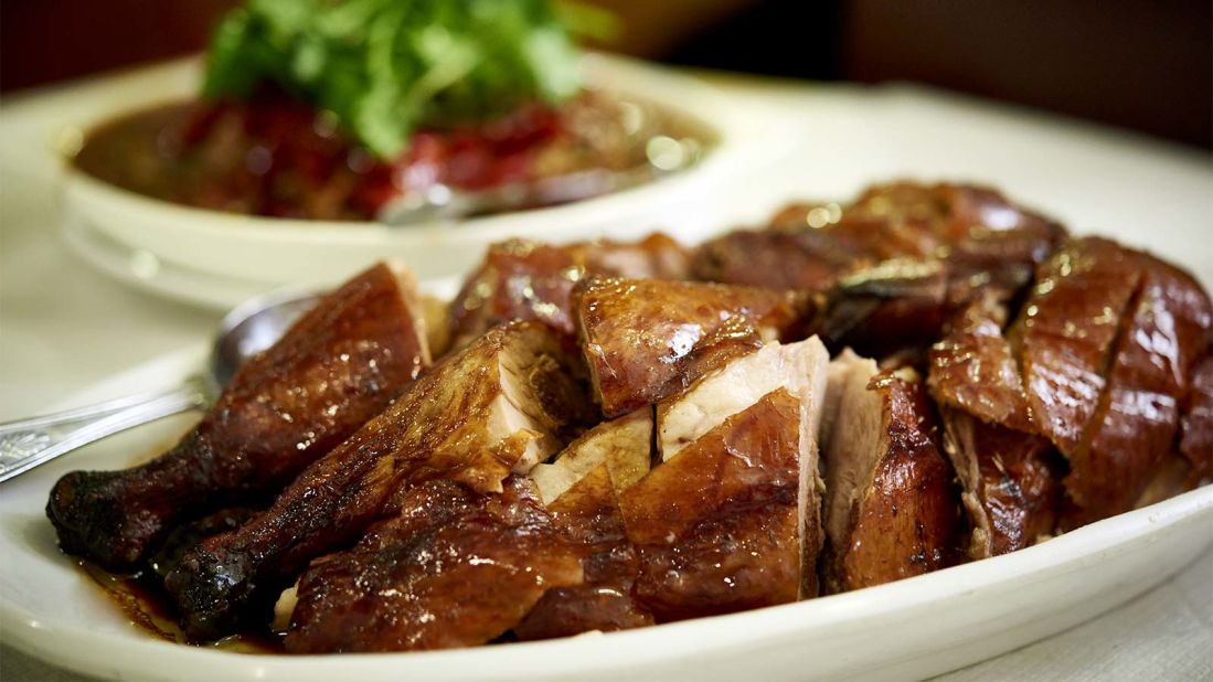 <strong>Four Seasons: </strong>The Cantonese roast duck at Four Seasons is rightly famous throughout London and beyond -- the Financial Times once called its delicate balance of crisp, caramel skin and tender flesh the best roast duck in the world. 