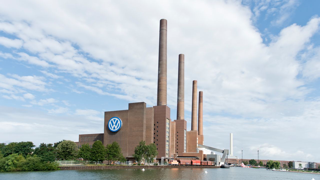 The VW factory in Wolfsburg is one of the largest manufacturing plants in the world.
