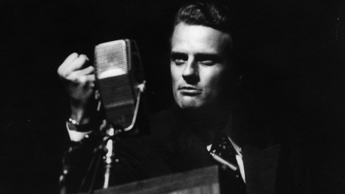 In the 1950s, Graham began a weekly Sunday night radio program, "The Hour of Decision."