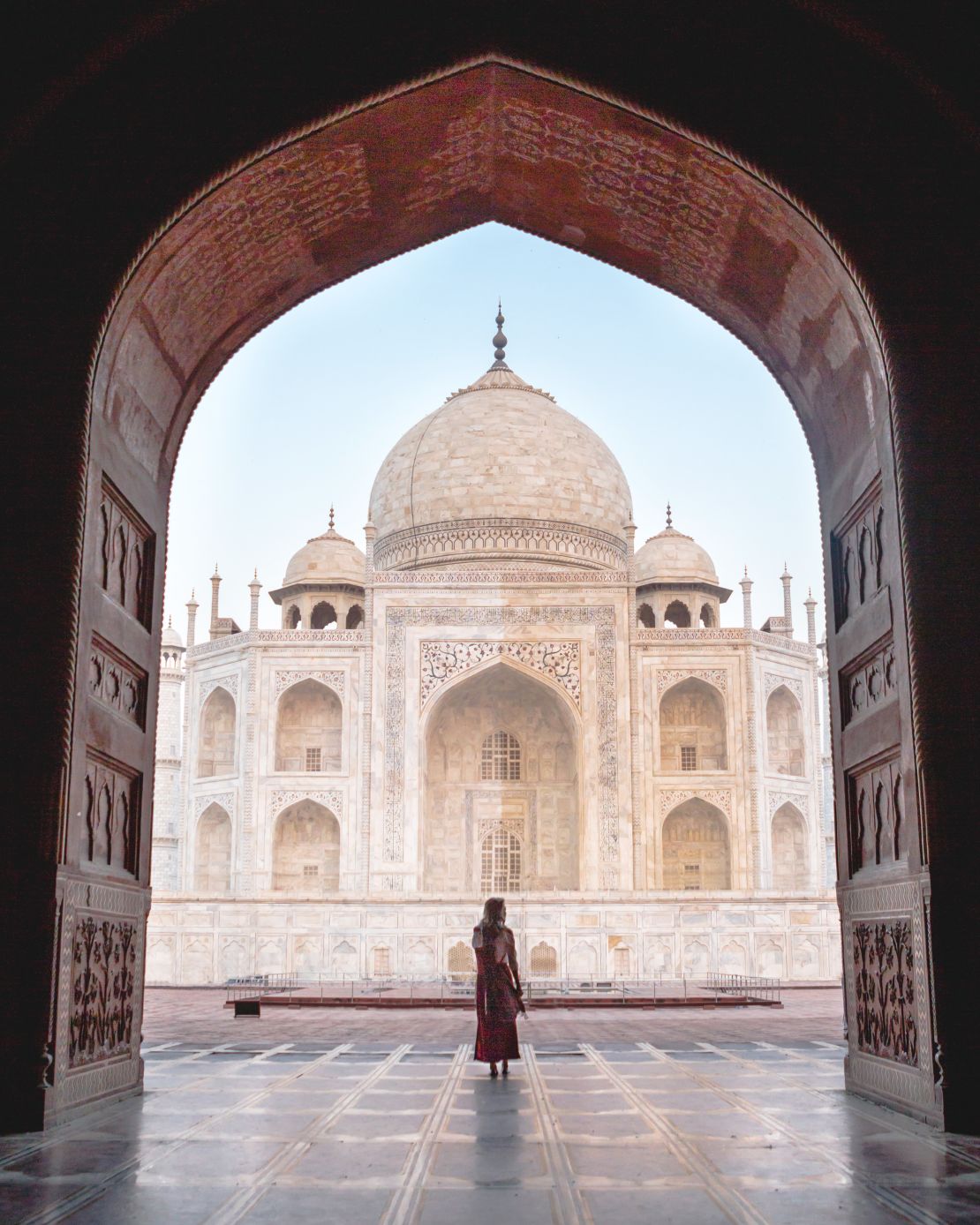 The Taj Mahal is India's most-visited attraction. 