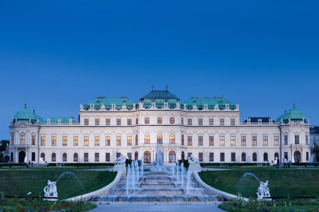 The Belvedere Museum in Vienna.