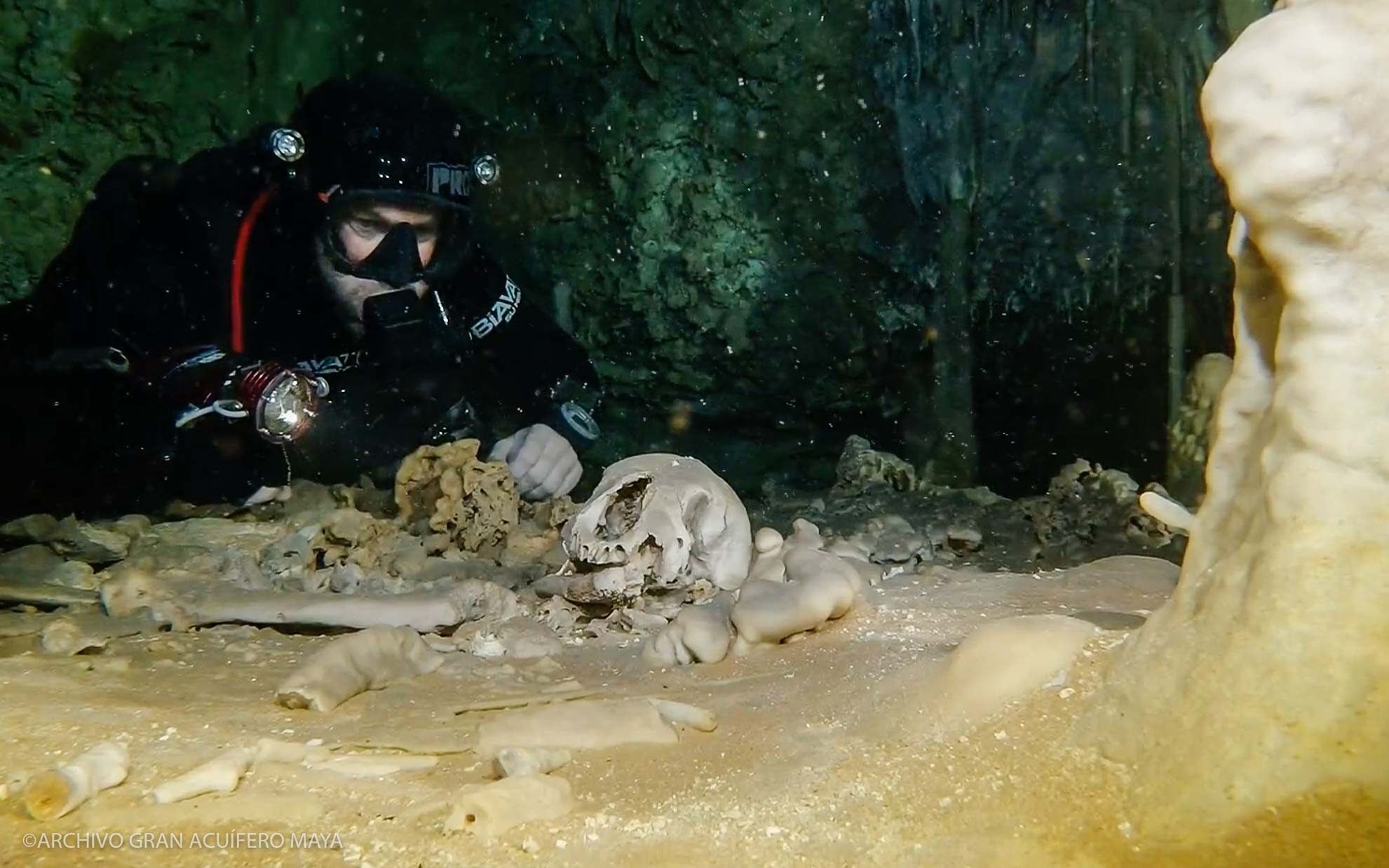 titanic underwater bones