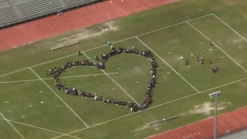 coral springs students heart SCREENGRAB