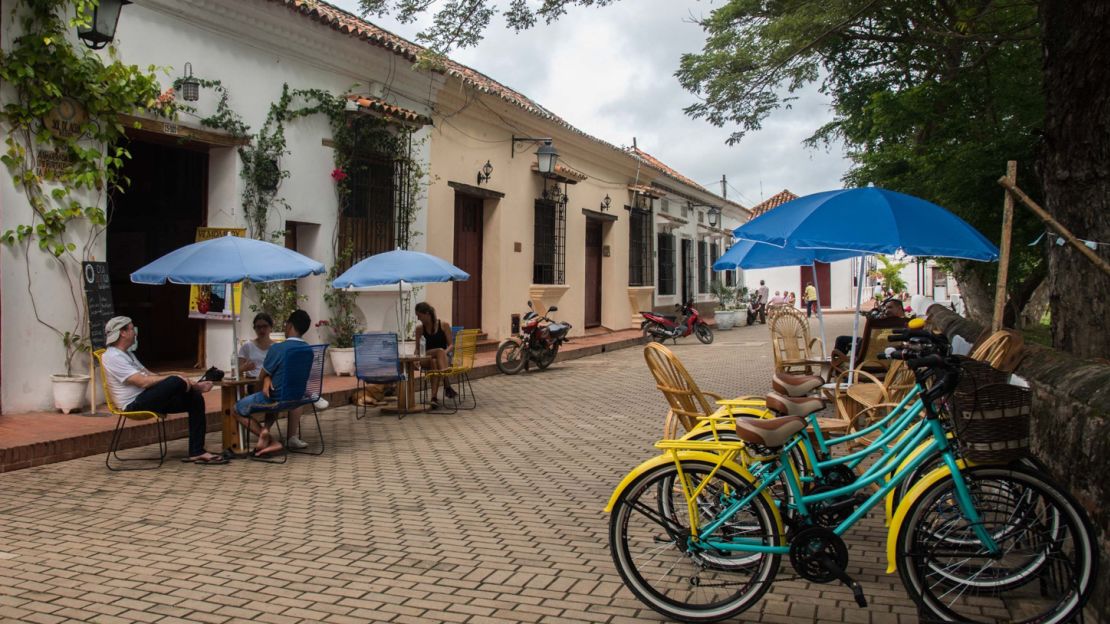 Santa Cruz de Mompox is on the banks of the river Magdalena.