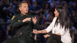 Sheriff Scott Israel and NRA spokeswoman Dana Loesch