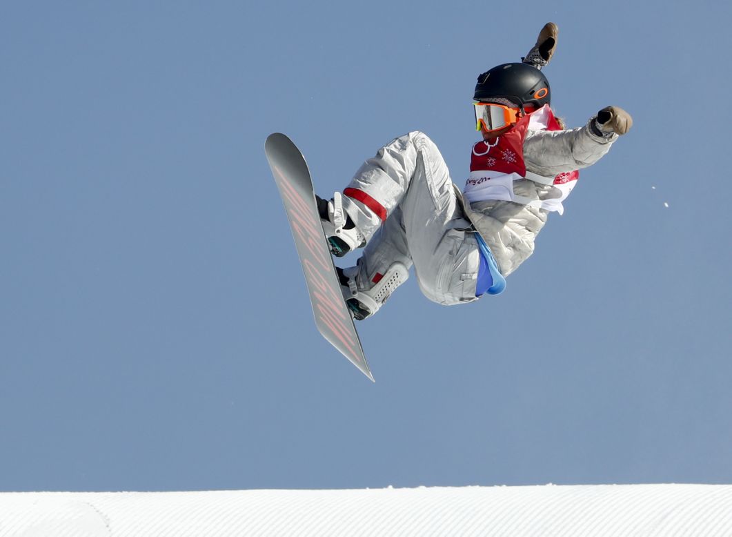 American Jamie Anderson won the silver in the big-air event. Earlier in these Olympics, Anderson won gold in the slopestyle.