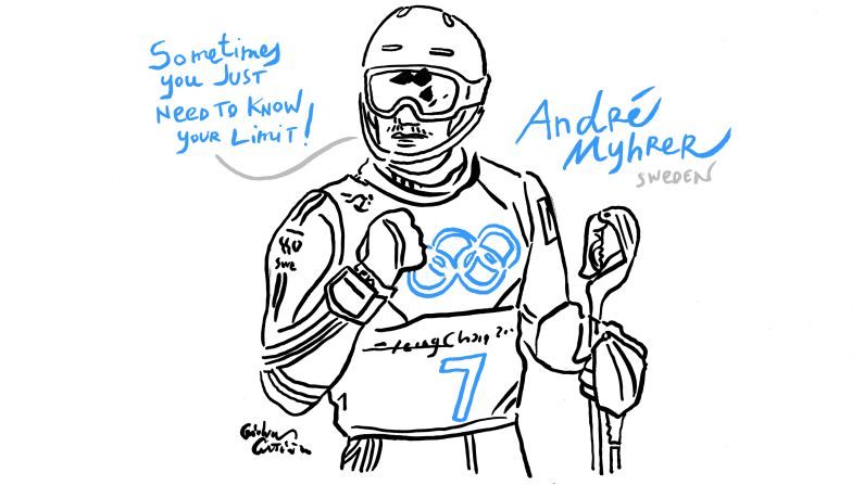 Sweden's Andre Myhrer wins combined gold.