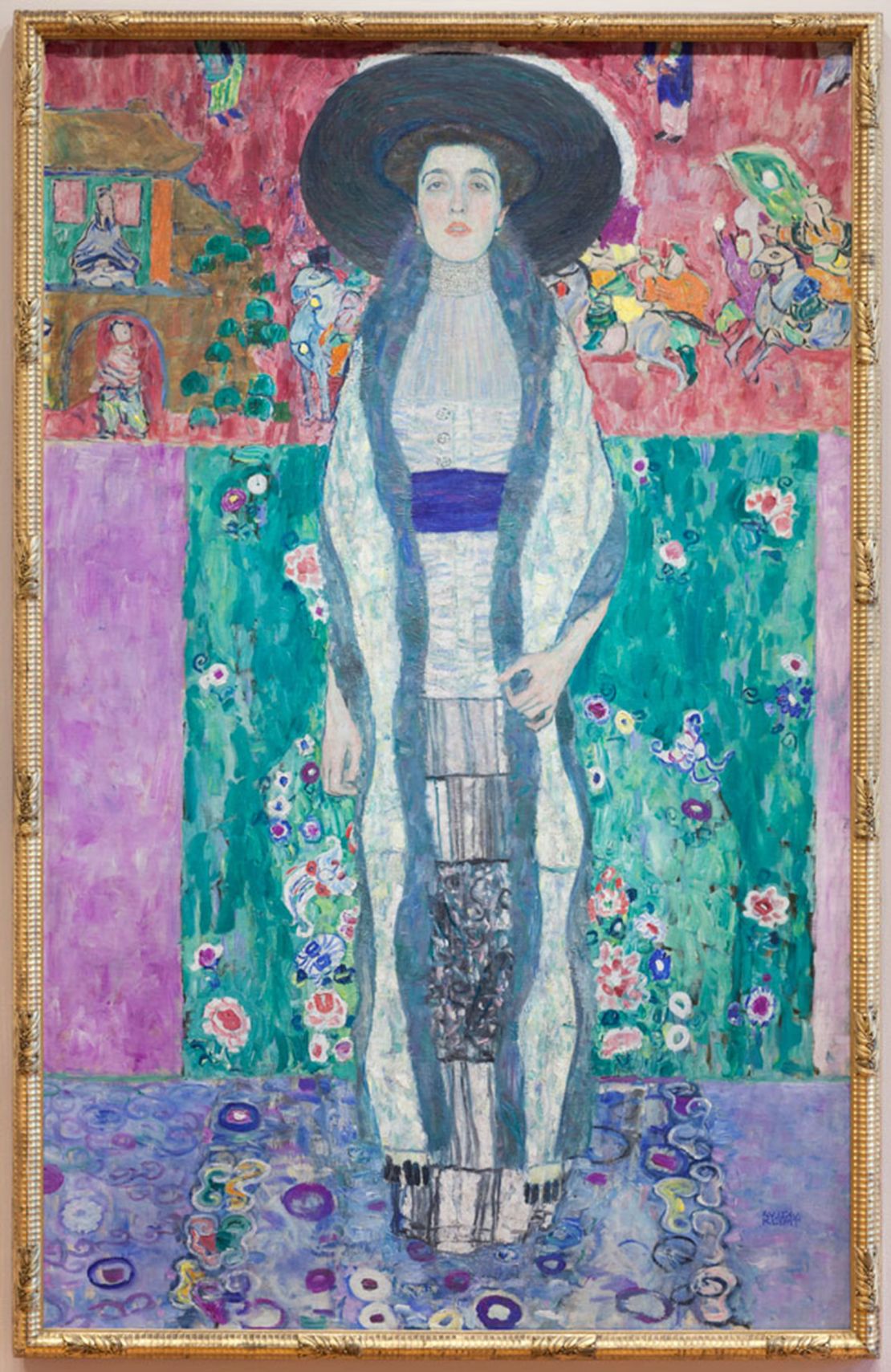 Adele Block-Bauer II by Gustav Klimt. 