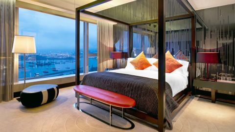 A WOW suite at the W Hong Kong. 