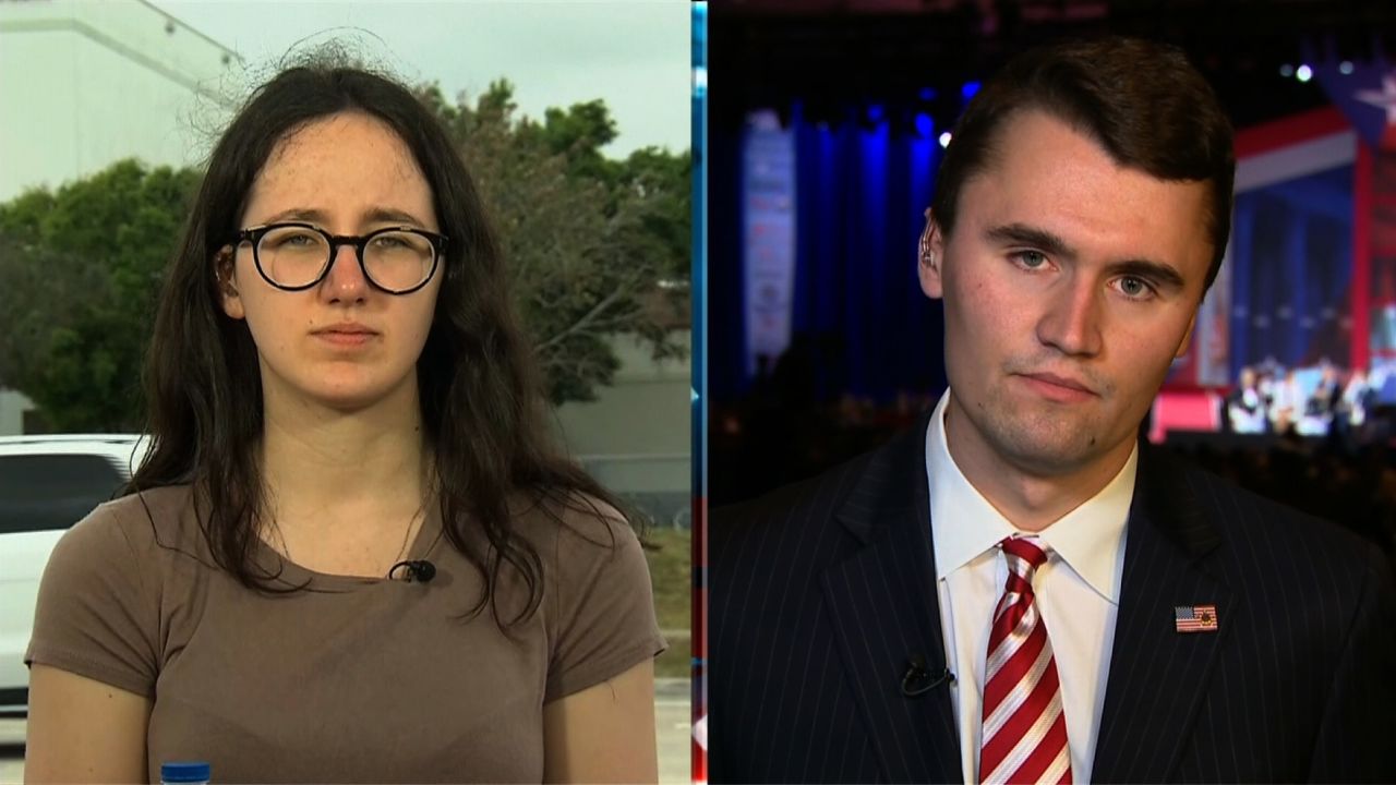 Sofie Whitney Charlie Kirk amanpour